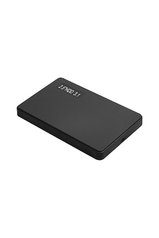 2.5'' Type-c - Usb 3.0 Harici Sabit Sürücü Taşınabilir Hdd Yüksek Aktarım Hızı Masaüstü/dizüstü Bilgisayar İçin Tak Ve Çalıştır 40 Gb Siyah