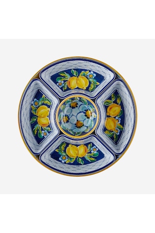 Mavi Melamin Tepsi 39 Cm