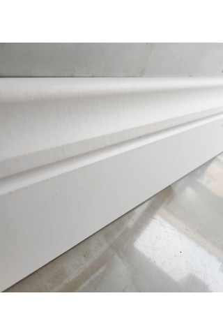Yalı Serisi Lake Beyaz U Model 12cm Pvc Süpürgelik