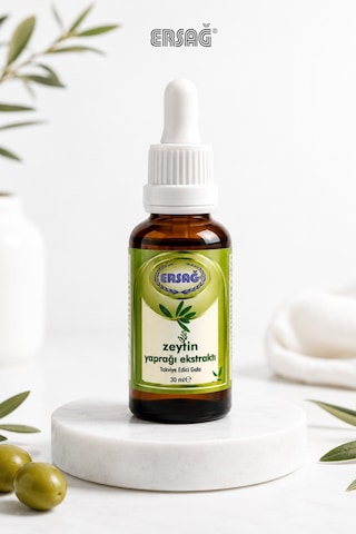 Ersağ Zeytin Yaprağı Ekstraktı Takviye Edici Gıda 30 ML