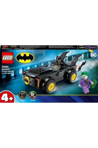 LEGO® DC Batmobile™ Takibi: Batman™ Joker™’e Karşı 76264 - 4 Yaş & Üzeri Çocuklar için Süper Kahraman Aksiyonu içeren Yaratıcı Oyuncak Yapım Seti (54 Parça)