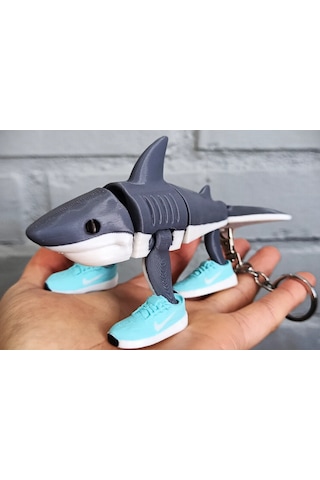 Hareketli Köpekbalığı Figür 13cm