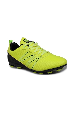 Jump 28524 Neon Yeşil - Siyah Çim Halı Saha Krampon Futbol Ayakkabısı
