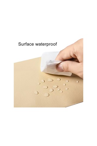 Sones 30x137 Cm Kendinden Yapışkanlı Deri Kanepe Tamir Yaması Araba Koltuğu Pvc Deri Etiket Koyu Kahverengi