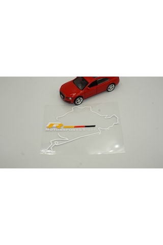 Audi R Motorsports S Line Nurburgring Depo Kapağı Sticker