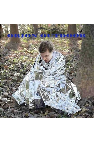 Darsenale Acil Durum Termal Battaniye Metalize Isı Yalıtımlı 160x210cm Uzay Battaniye Çok Renkli