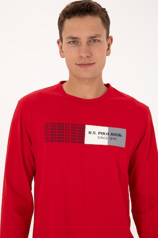 U.s. Polo Assn. Erkek Kırmızı Pijama Takım 50318597-vr030 Kırmızı