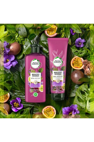 Herbal Essences Vegan Saç Bakım Kremi Besleyici Çarkıfelek Çiçeği ve Pirinç Sütü 275 ML