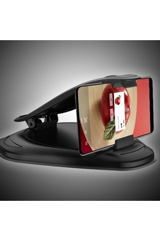 Dancemonkey Araç Telefonu Montajı Dashboard Tutucu, Evrensel Gps Navigasyon Destekli Siyah Siyah