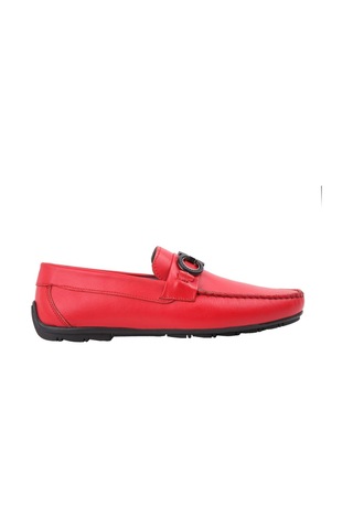 13157 Kırmızı Loafer Ayakkabı 001