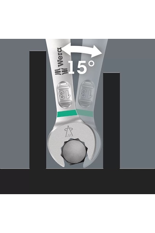 Wera 6003 Joker 5 Set 1 Açık Ağız Yıldız Kombine Anahtar Seti