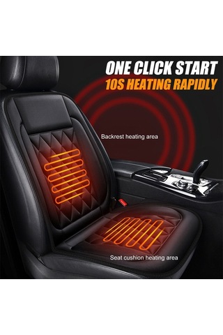 Yulong Ximistore9 "hızlı Isınan 12v Araç Koltuk Isıtıcı Yastığı