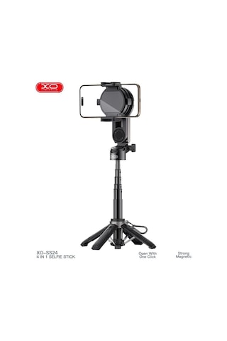 Ss24 Bluetooth V5.2 4'ü 1 Arada Selfie Çubuğu, Tripod, Kamera Ve Telefon Tutucu