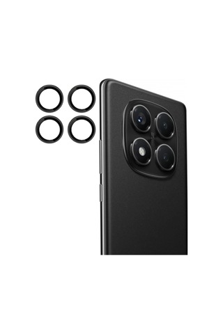 Joko Xiaomi Redmi Note 14 Pro 4g Pvd Metal Kamera Lens - Siyah standart
