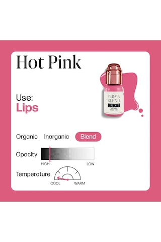Perma Blend Luxe Hot Pink Kalıcı Makyaj Dudak Pigmenti 15ml