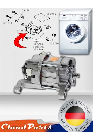 Bosch Uyumlu/siemens/profilo Çamaşır Makineleri İle  Makine Motoru luğu Sorunuz