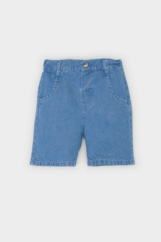 DeFacto Erkek Bebek Jean Şort E8258A525SMBE394 Mavi