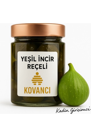 Yeşil İncir Reçeli 400g -katkısız Geleneksel Lezzet,iri Taneli