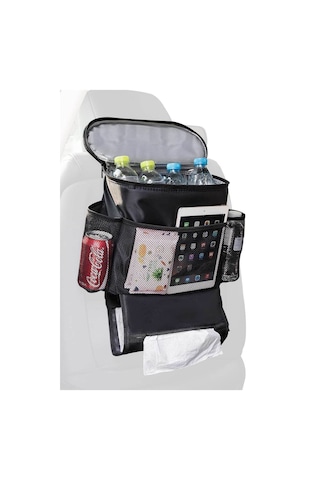 Araba Koltuk Arkası Eşya Düzenleyici Organizer Araç Içi Oto Aksesuar Soğuk Tutucu Termal Çanta