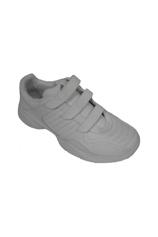 Adidas Erkek Beyaz Deri Bantlı Tenis Ambition Iıı Spor Ayakkabısı Vo013850 Beyaz