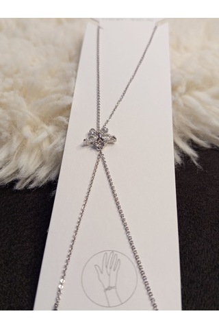 Stainless Steel Kelebek Çelik Şahmeran Gümüş
