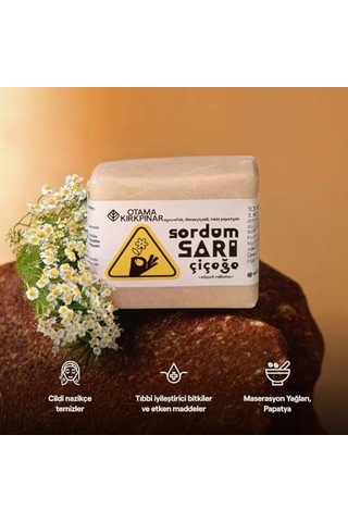Kırkpınar Sordum Sarı Çiçeğe Vücut Sabunu