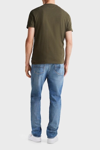 Tommy Jeans Erkek T Shirt Dm0dm20322 M12 Yeşil Yeşil