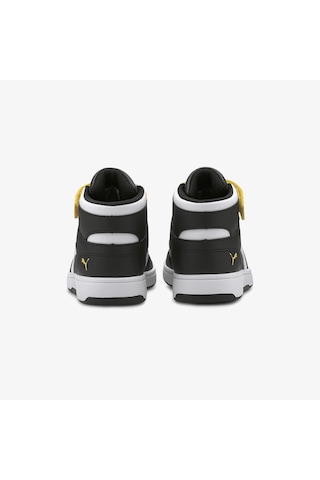 Puma Rebound Layup Sl V Ps Çocuk Siyah Spor Ayakkabı Düz 370488 Siyah