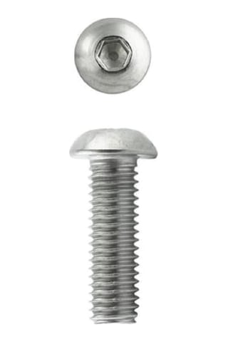 Bombe Başlı İmbus Civata Dın 7380 M5x20 Mm 20 Adet