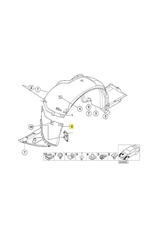 Bmw E46 Ön Sag Davlumbaz Ön Parça Oem No 51718193812 101886980