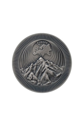 AgaKulche Mont Blanc Dark 2021 Gümüş Sikke Coin