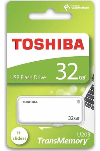 Toshiba TransMemory U203 THN-U203W0320E4 32 GB Usb 2.0 Flash Bellek
