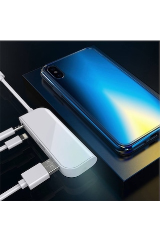 Concord Byl-9109L Lightning To Usb Kart Okuyucu Sd/Tf Şarj