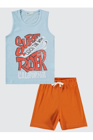 Civil Boys Erkek Çocuk Takım 2-5 Yaş Saks Koyu Oranj