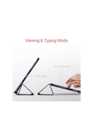 Apple Uyumlu iPad Mini 1.2.3.nesil Smart Cover Standlı 1-1 Tablet Kılıfı Kapaklı Kılıf