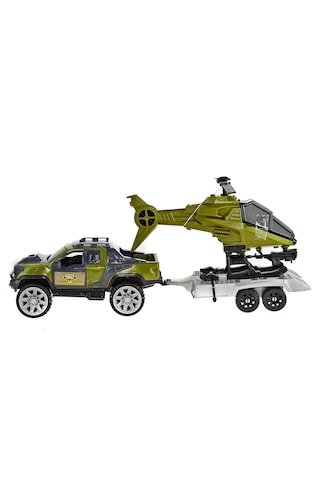 Oyuncak Ranger Helikopter Taşıyıcı Set