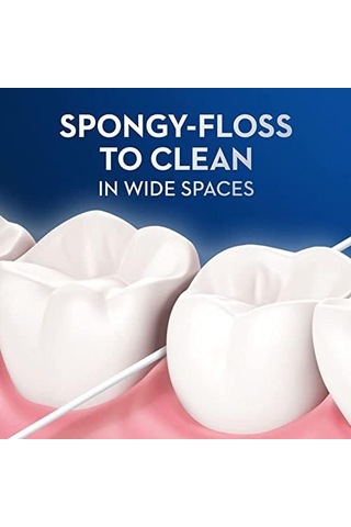 Oral-b Super Floss Önceden Kesilmiş Teller Diş İpi, Nane, 50 Adet