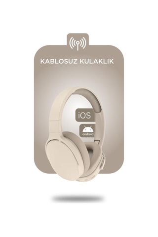 Bluetooth Kulaklık Kulak Üstü Kablosuz Kulaklık P2961