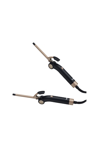 Yui KB3038 Afro Dalga 9 MM Seramik Plaka Katlanabilir Kıvırcık Saç Şekillendirici Maşa