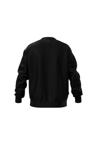Mizuno Athletic Crew Neck Erkek Sweatshirt Siyah Çok Renkli