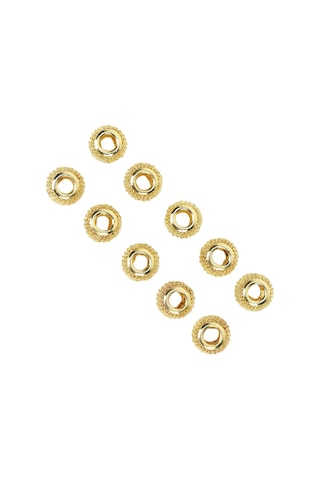 Maiyame Viking Sakal Boncukları 10 Adet - Metal Gövde Klasik Desen - Sakal Ve Saç Süslemeleri İçin Dıy Aksesuarlar