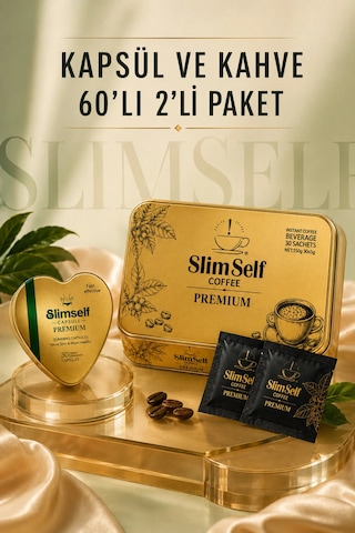 Slimself Kapsul Ve Kahve 60'lı 2 Li Paket