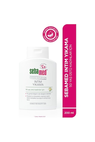 Sebamed Kuruma ve İrritasyon Karşıtı Menopoz İntim Yıkama - Hassas Cilt Dış Genital Bölge Temizleyici 200 ML