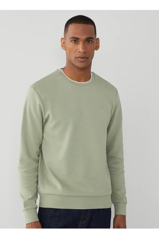 Hackett Haki Erkek Pamuklu Sweatshirt Hm581165