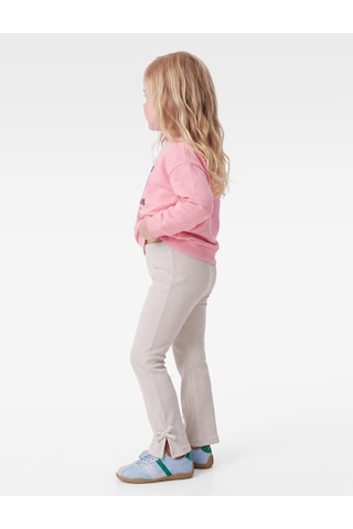 Koton Fiyonklu İspanyol Paça Pantolon Ekru 7wmg40133ak
