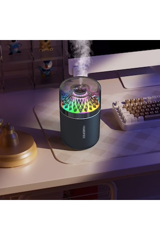 Jopus Hava Nemlendirici Ve Aroma Difüzör Sessiz Çalışma Kristal Led Işıklı Buhar Makinesi