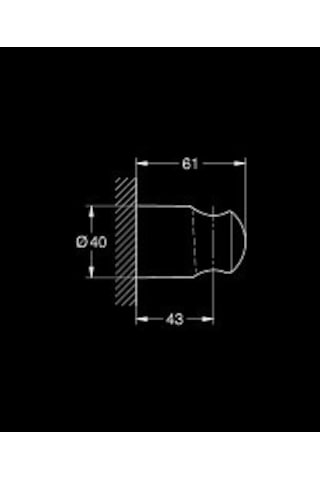 Grohe Tempesta El Duşu Askısı - 28605001 Krom