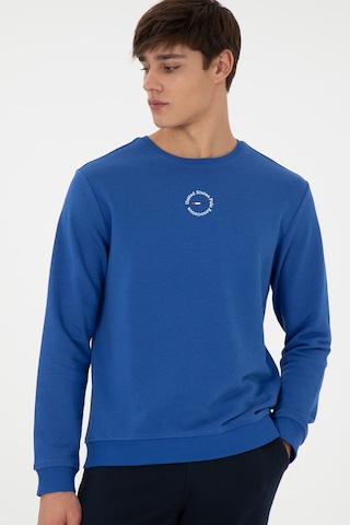 U.S. Polo Assn. Erkek Regular Fit Bisiklet Yaka Saks Sweatshirt 50293436-VR045