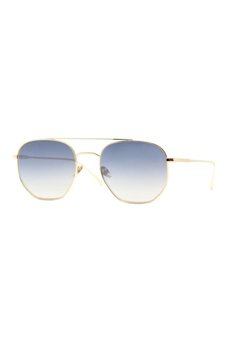 Lacoste L210s 718 54 Unisex Güneş Gözlüğü Altın