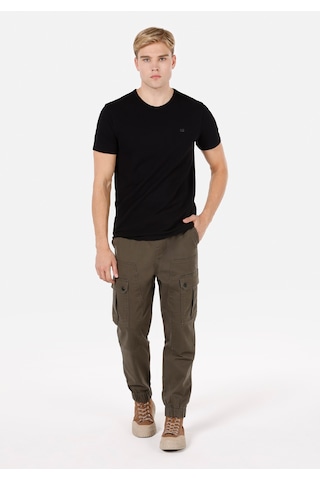 Colin's Colins Slim Fit Orta Bel Lastikli Paça Erkek Yeşil Pantolon Cl1072471 Q1.v1 Dkh Haki